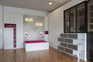 Showroom tête de lit sur mesure au Grand Epagny
